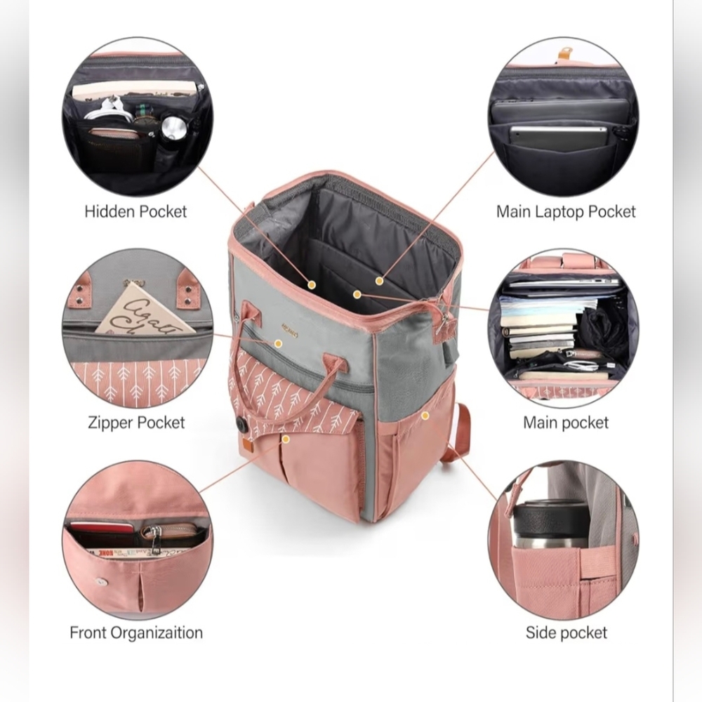 RJEU Laptop Backpack - Picture 4 of 9
